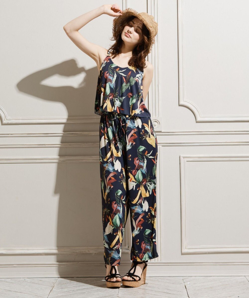 San-ai Resort（三愛水着楽園） ロングパンツセット　13L・15L　【Coral veil（コーラルヴェール）】 