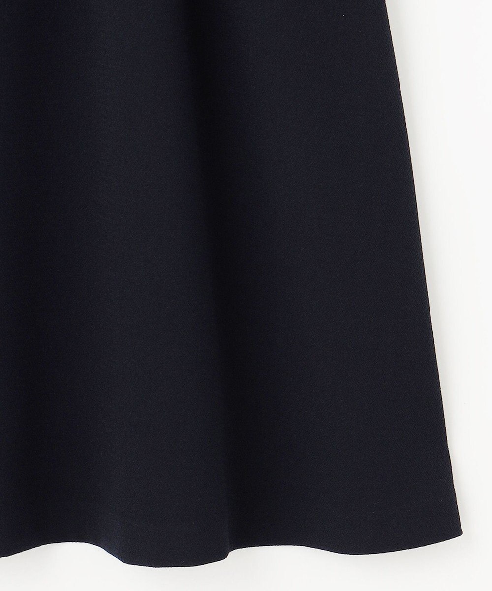 ANY SIS 【洗える】パール調ラインフレア ワンピース 