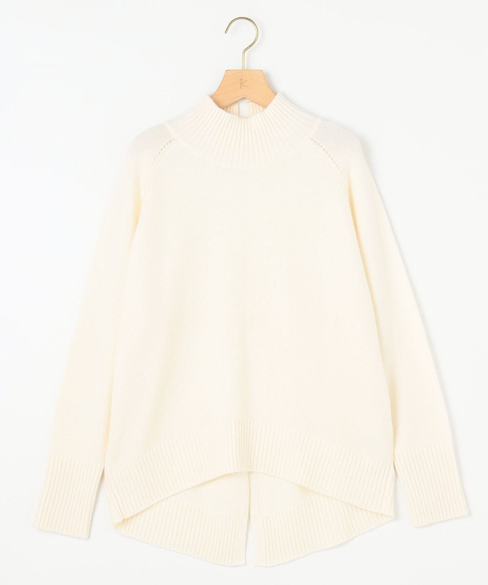 組曲 【8色展開・WEB限定】ウールカシミヤミックス ハイネック ニット 