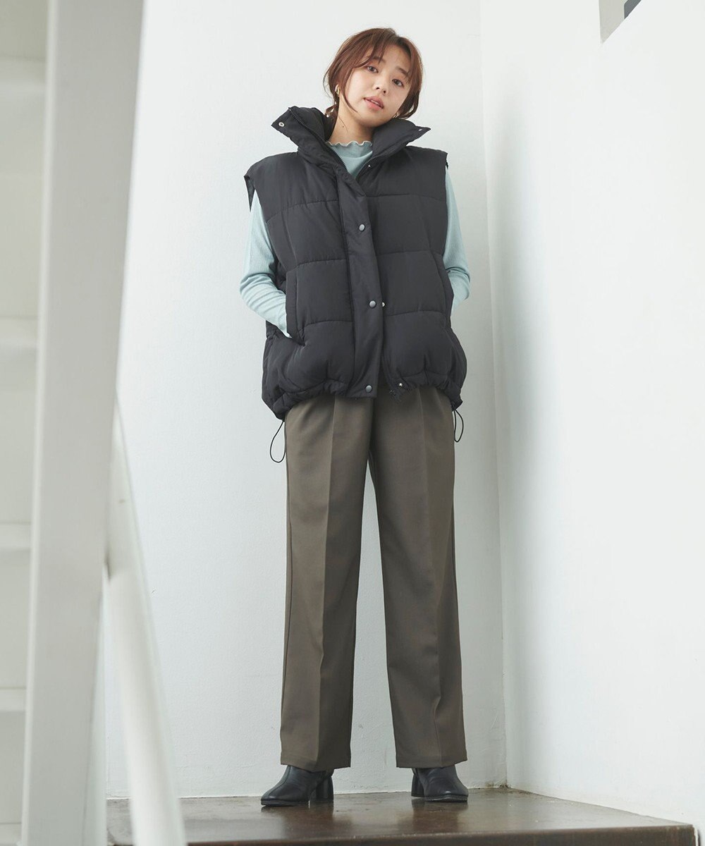 Feroux 【洗える】シアーメロー プルオーバー 