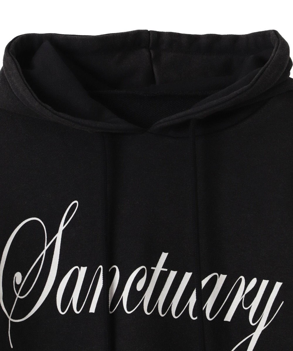 WEGO エンジェルプリントショートプルパーカー 