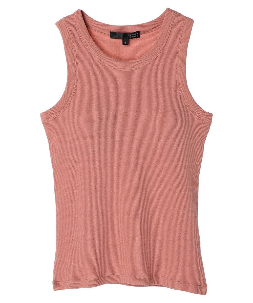 Green Parks ・ＳＵＧＡＲ　ＳＰＯＯＮリブタンクトップ（パット付） 