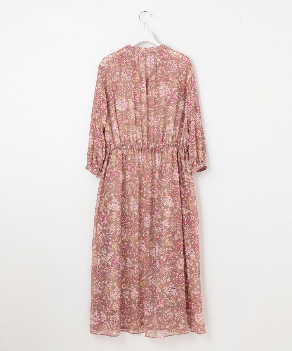 自由区 【速乾性・放湿性・防シワ性】サラサプリント ワンピース 