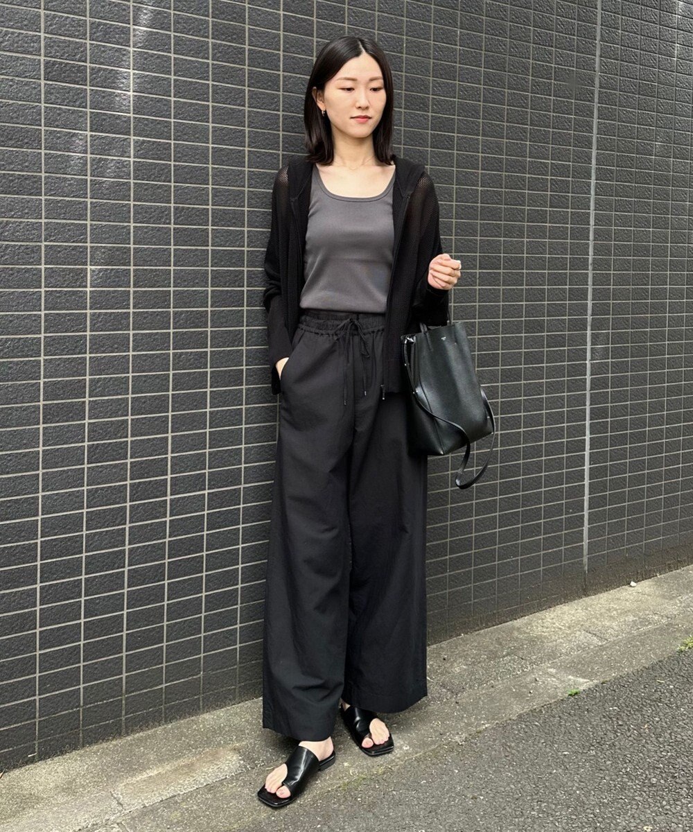 UNFILO 【洗える】メッシュパーカー 