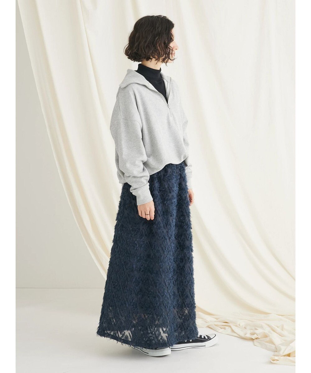 CRAFT STANDARD BOUTIQUE 　裏毛セーラーカラーＺＩＰプルオーバー 