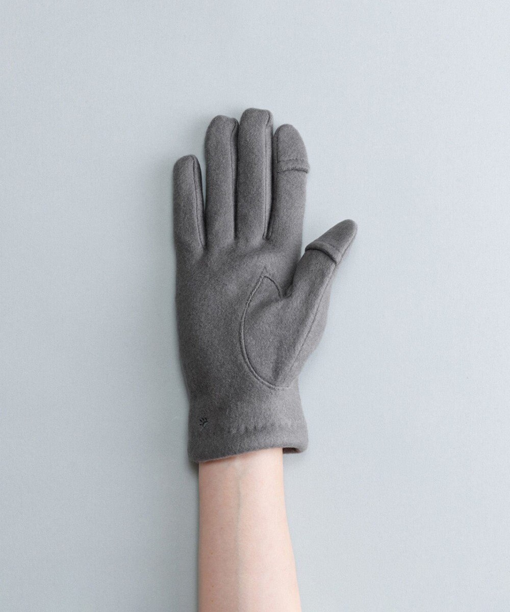 ORuKuBET おひるねねこ刺繍ジャージグローブ(WOMEN)【タッチパネル対応】 