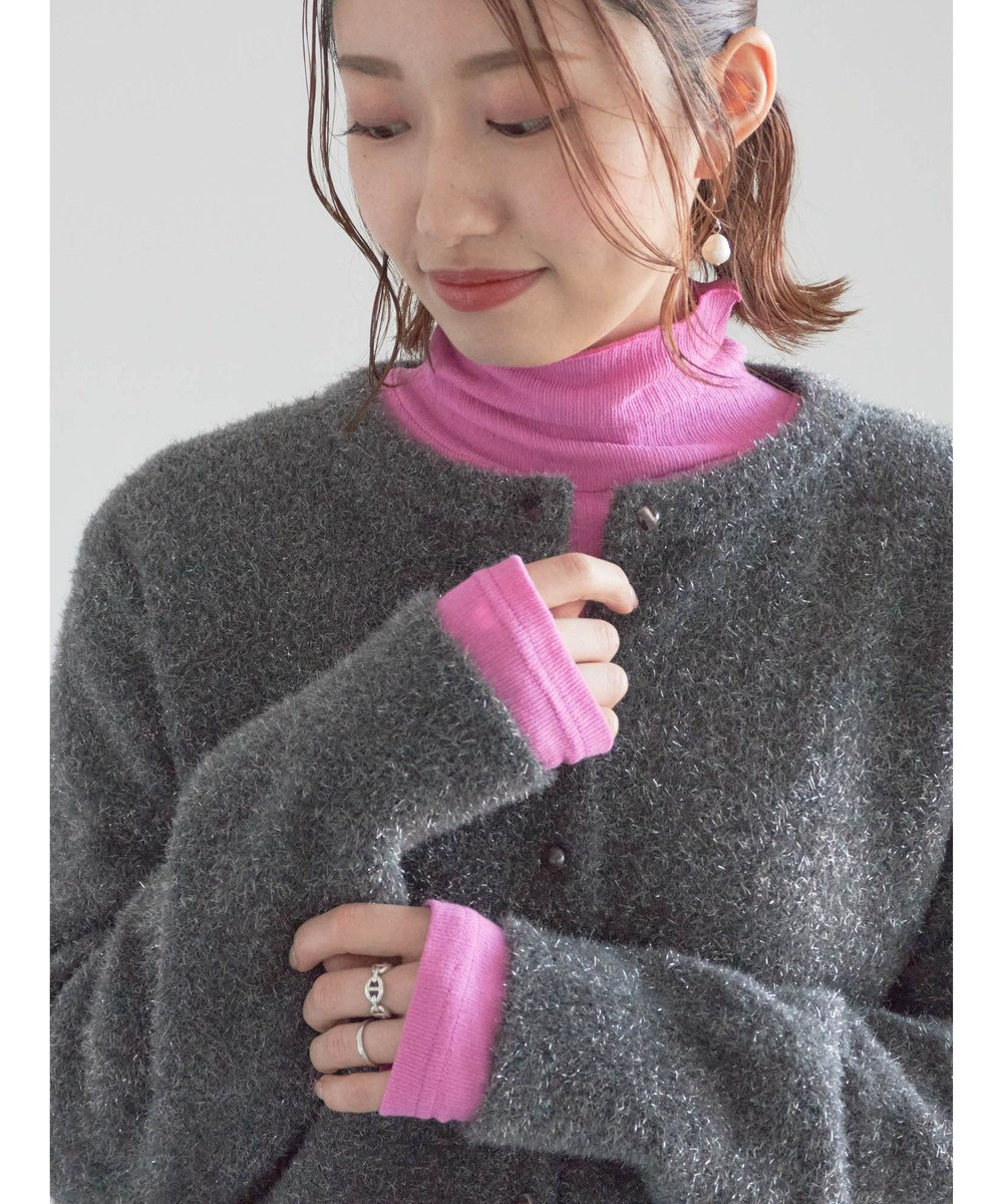 Te chichi 【宮本茉由着用】カラータートルインナー 