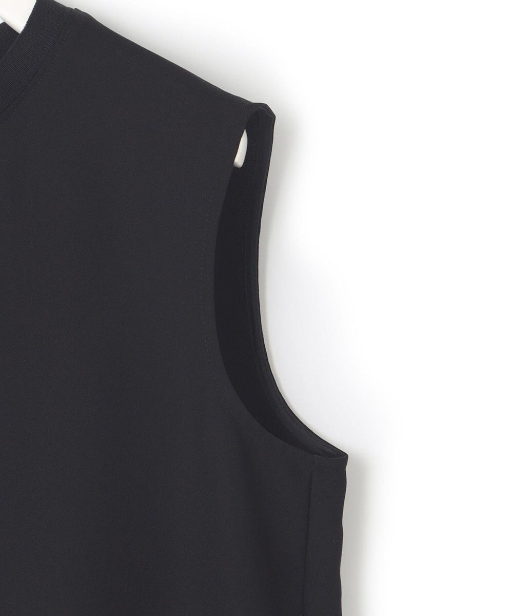 ICB 【洗える】FluidBackSatin ノースリーブプルオーバー 