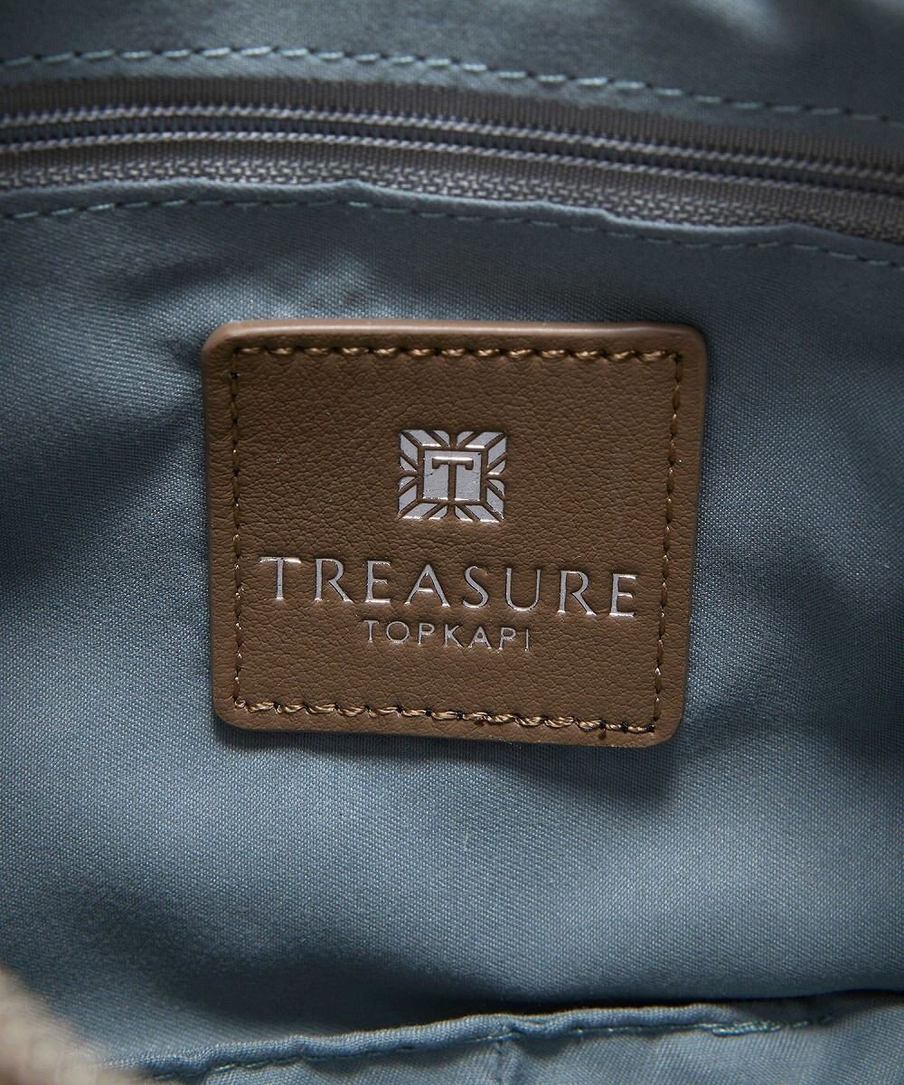 TOPKAPI 【TREASURE TOPKAPI】スムースレザー コンビ 2way ショルダー バッグ 