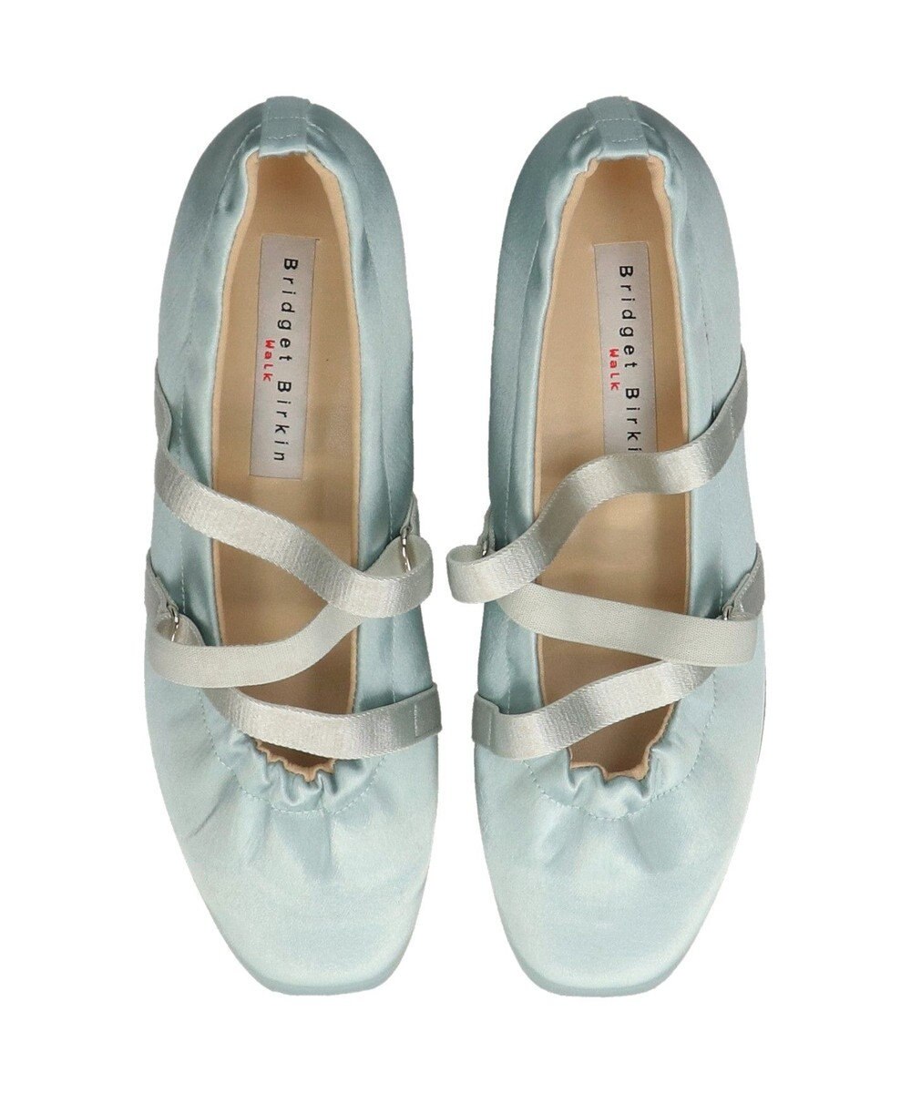 Bridget Birkin ＜3E＞【Bridget Birkin Walk】サテンギャザーウォーキングパンプス 