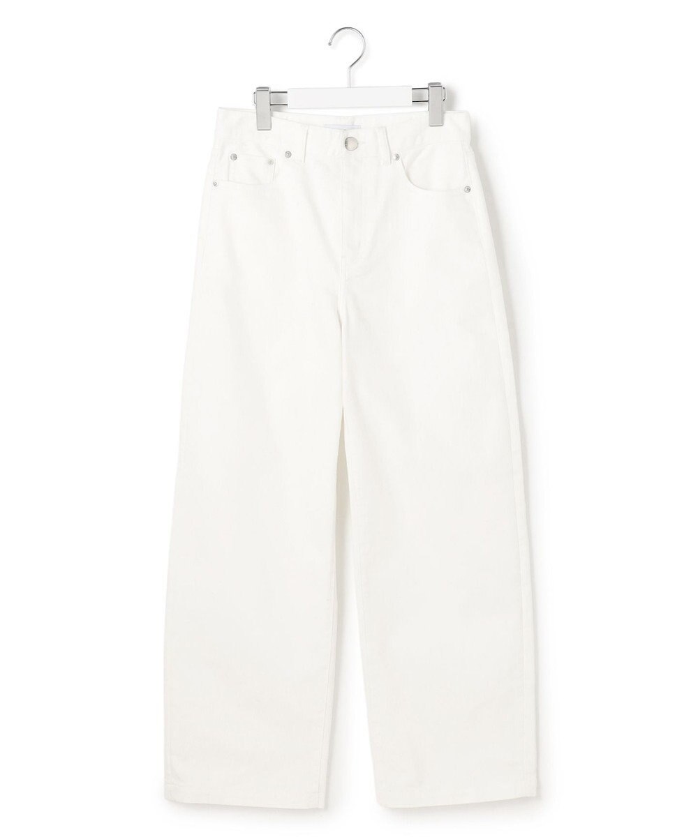 23区 【一部先行予約/接触冷感】23区DENIM サマー ストレート ワイド パンツ 