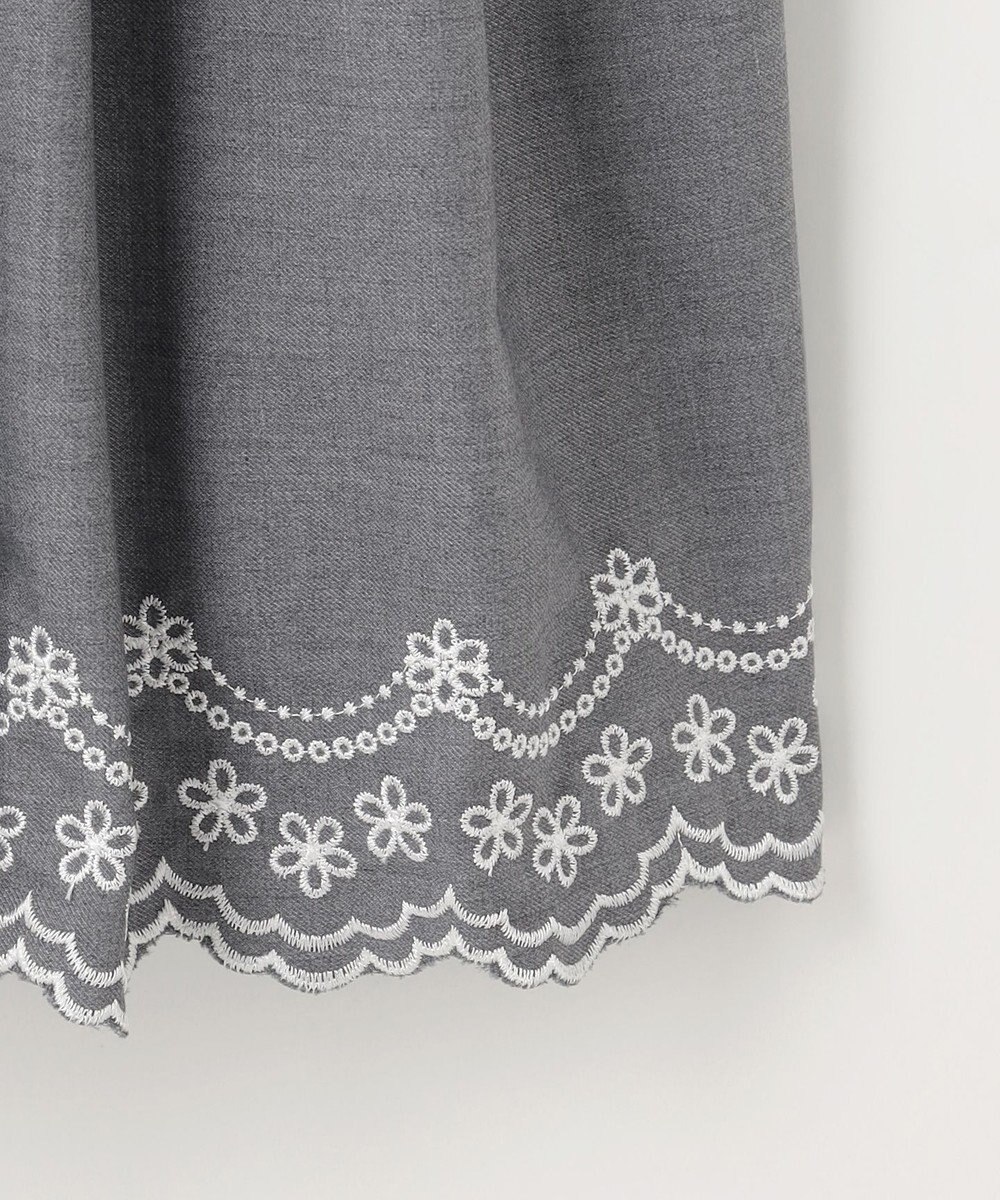 ANY KIDS 【2点セット】ジャケット＋裾刺繍ワンピース 