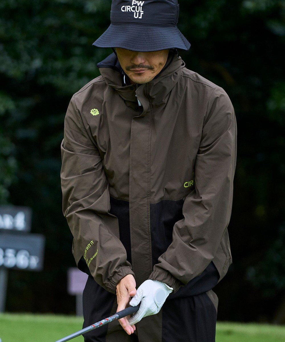 PW CIRCULUS 【撥水加工/軽量/ストレッチ】【MEN】メッシュコンビブルゾン 