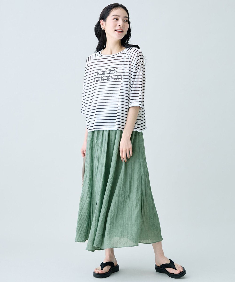 ANY シアークロップドプルオーバー 