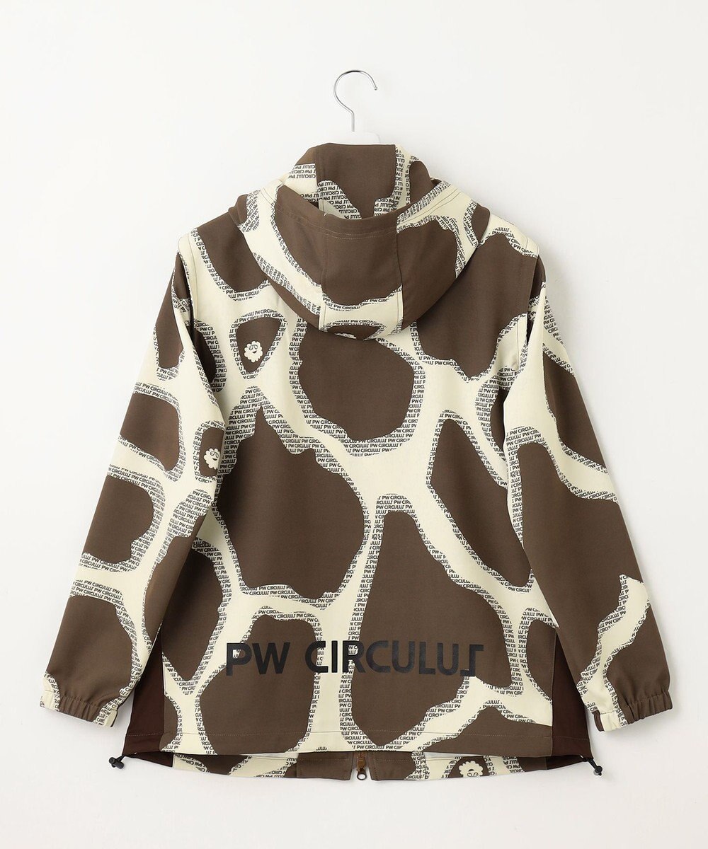 PW CIRCULUS 【袖2WAY】【MEN】プリント デタッチャブル アノラック 