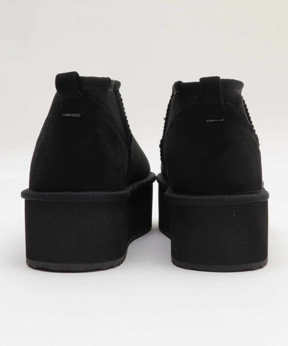 WEGO 【25年秋冬新作/あったかブーツ】厚底ムートンタッチブーツ 