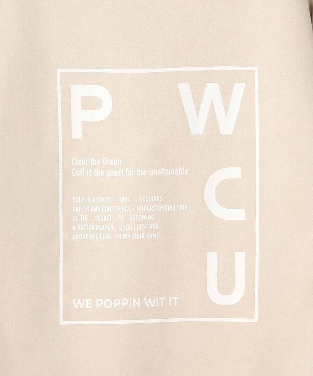 PW CIRCULUS 2025 NEW！【手洗い洗濯可】【WOMEN】スエードライク デタッチャブルフーディ ゴルフウェア レディース 