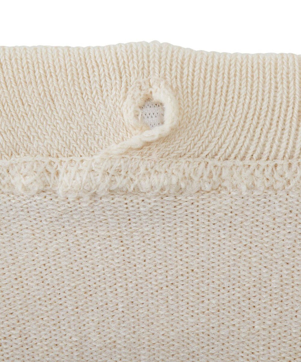 MIKI HOUSE HOT BISCUITS 【70-120cm】 顔ドン タイツ 