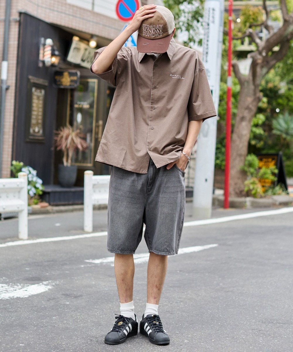 WEGO 【ユニセックス着用ITEM/吸収速乾】ピグメントDRYシャツ 