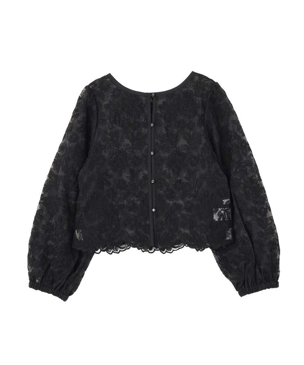 AMERICAN HOLIC 【前後2WAY】シアーレースブラウス 