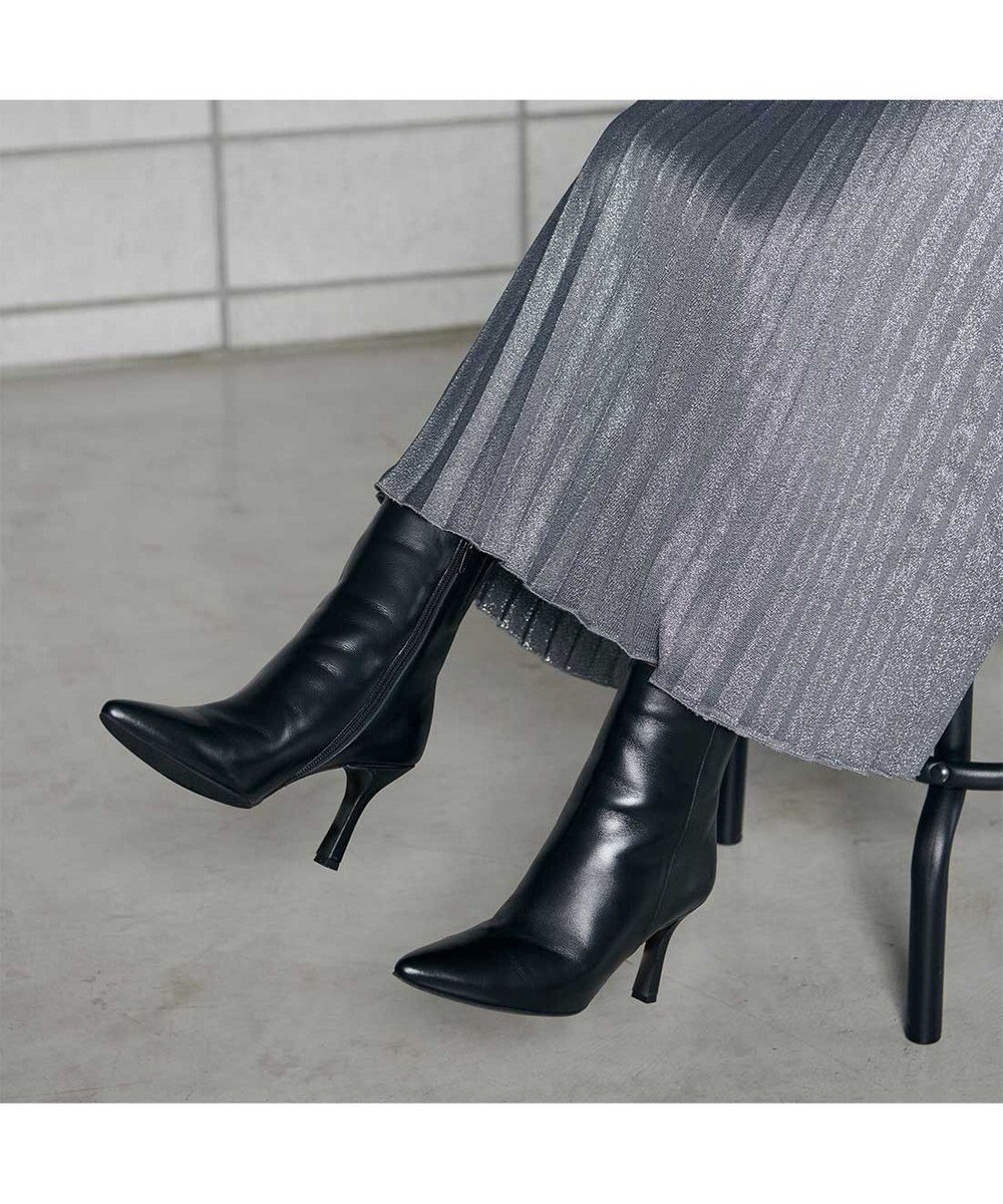 MODE ET JACOMO <MODE ET JACOMO>ポインテッドトゥショートブーツ 