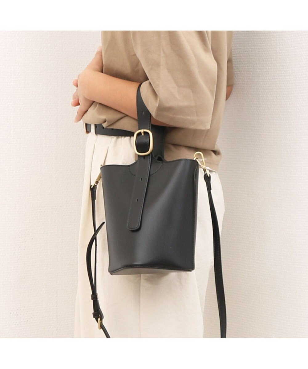 UNBILLION カシュカシュ cachecache / バックルワンハンドル2wayショルダー 