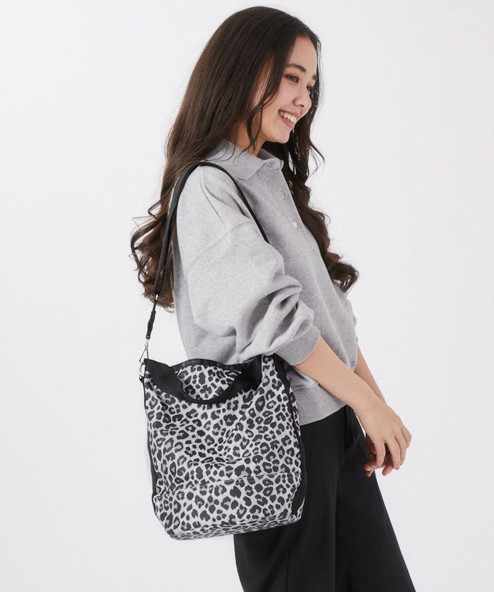 CONVERTIBLE BUCKET BAG/ニュートラルレオパード / LeSportsac 