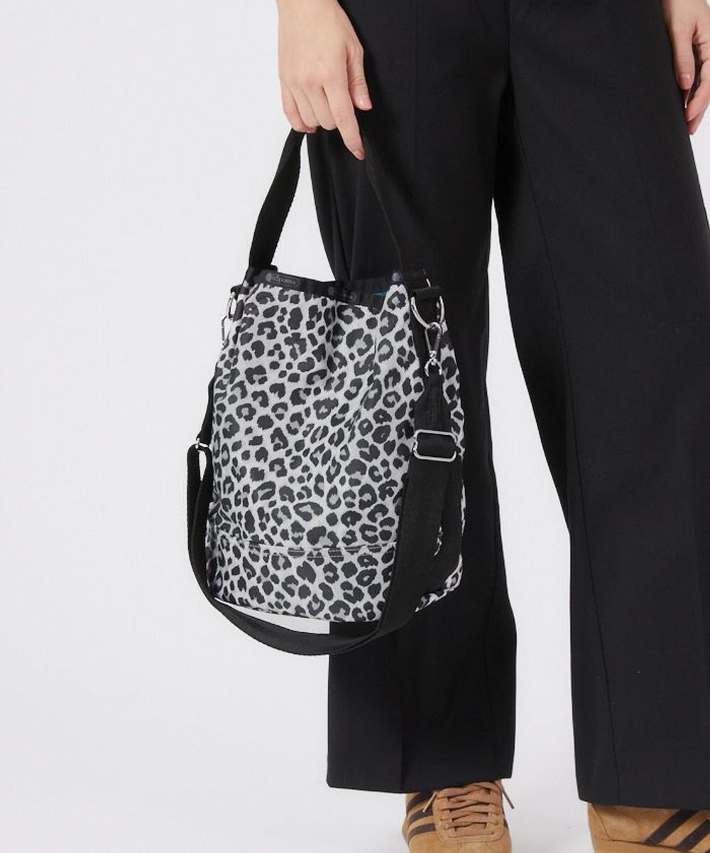 CONVERTIBLE BUCKET BAG/ニュートラルレオパード / LeSportsac 