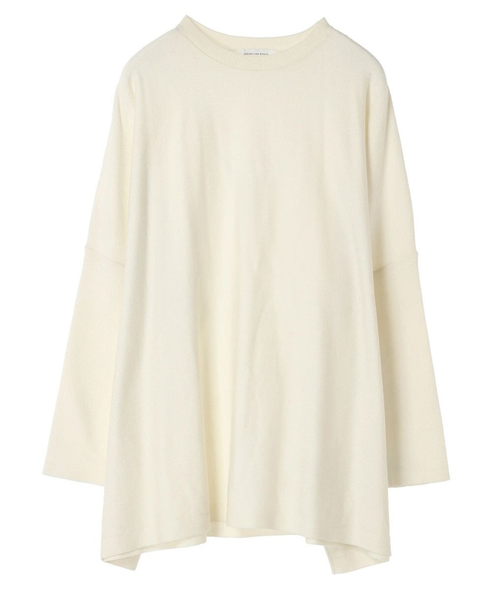 AMERICAN HOLIC バイパチポンチョライクＢＩＧニットチュニック 