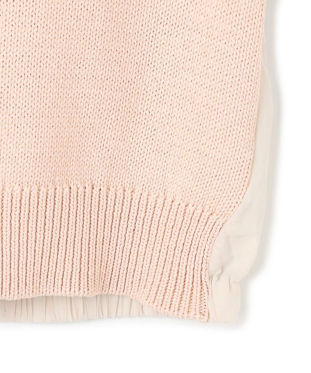 BEIGE， 【洗える・CLUEL 4月号掲載】COMFREY / オーガニックコットンクルーネックニット 