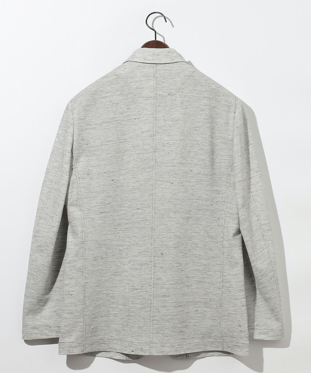 JOSEPH ABBOUD 【洗える・軽量・ストレッチ・速乾】ノルマンディーリネントップ ジャージー ジャケット 