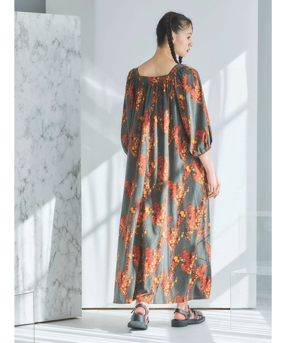 Green Parks ■ＥＳＣＡＲ　アートフラワーｐｔワンピース 