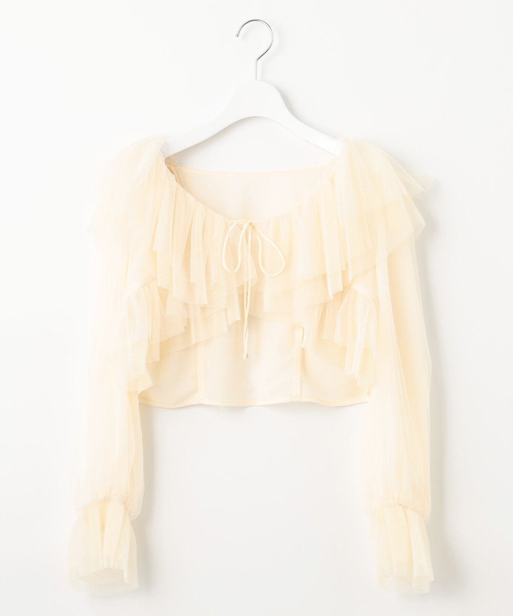 Feroux チュールボレロ×キャミドレスセット 