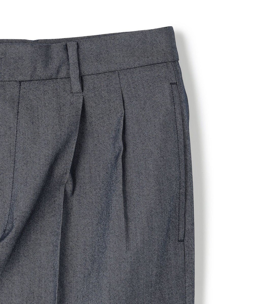 UNFILO MENS 【ストレッチ】イージーケアクリアデニム 機能美パンツ ワイド 