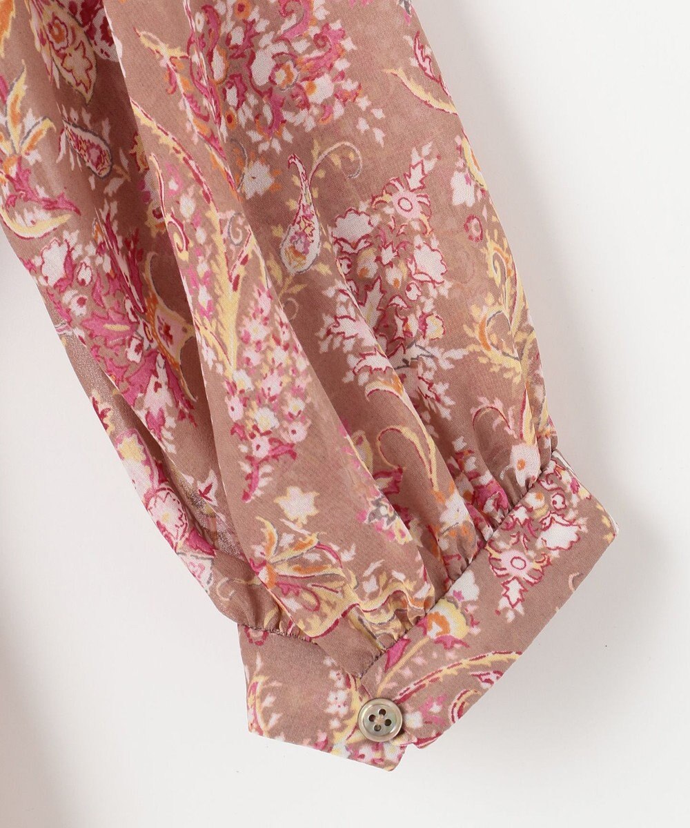 自由区 【速乾性・放湿性・防シワ性】サラサプリント ワンピース 