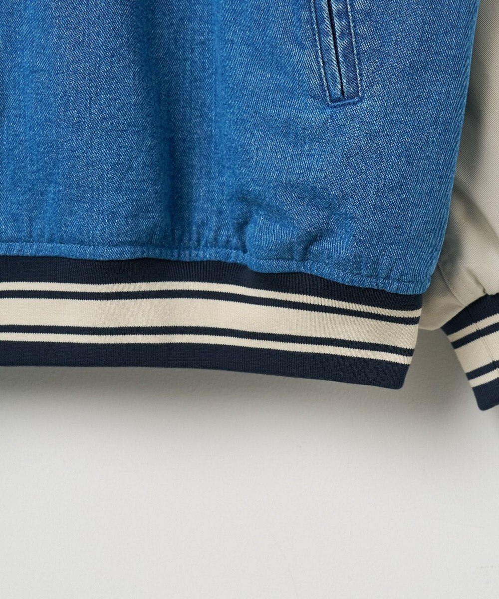 WEGO 【ユニセックス着用ITEM】デニムスタジャン 