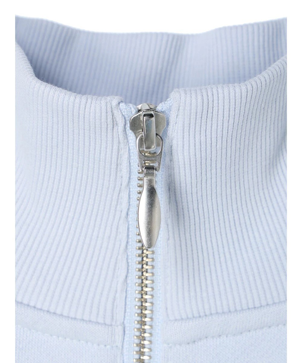 earth music&ecology ハーフジップショートプルオーバー 