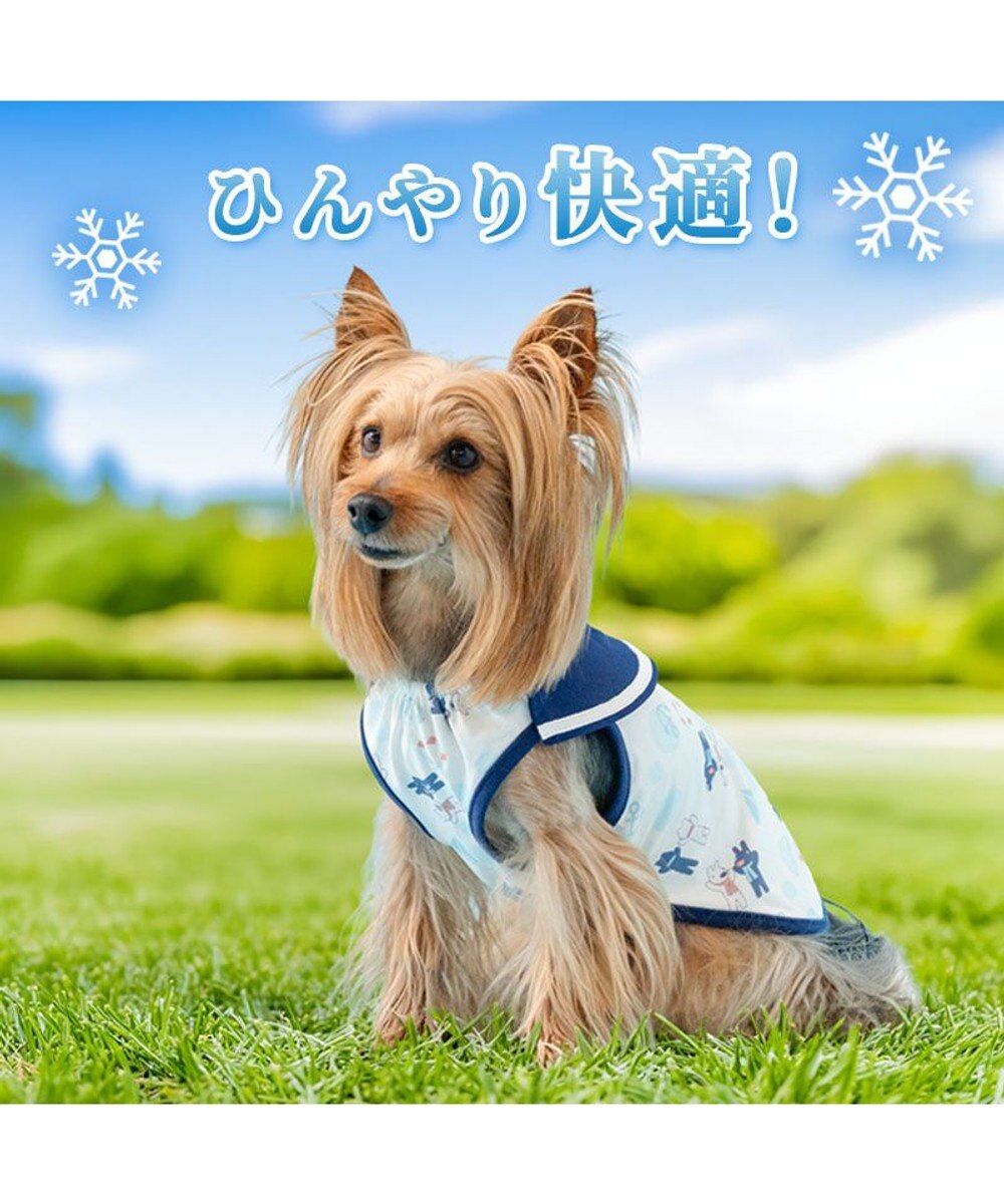 PET PARADISE リサとガスパール 接触冷感 タンクトップ 《マリン柄》 小型犬 