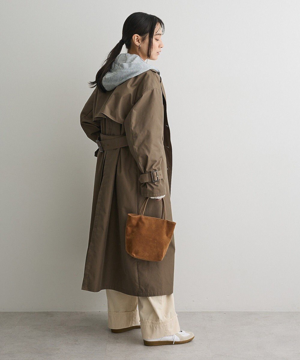 CRAFT STANDARD BOUTIQUE 2WAYフード取り外しトレンチコート 
