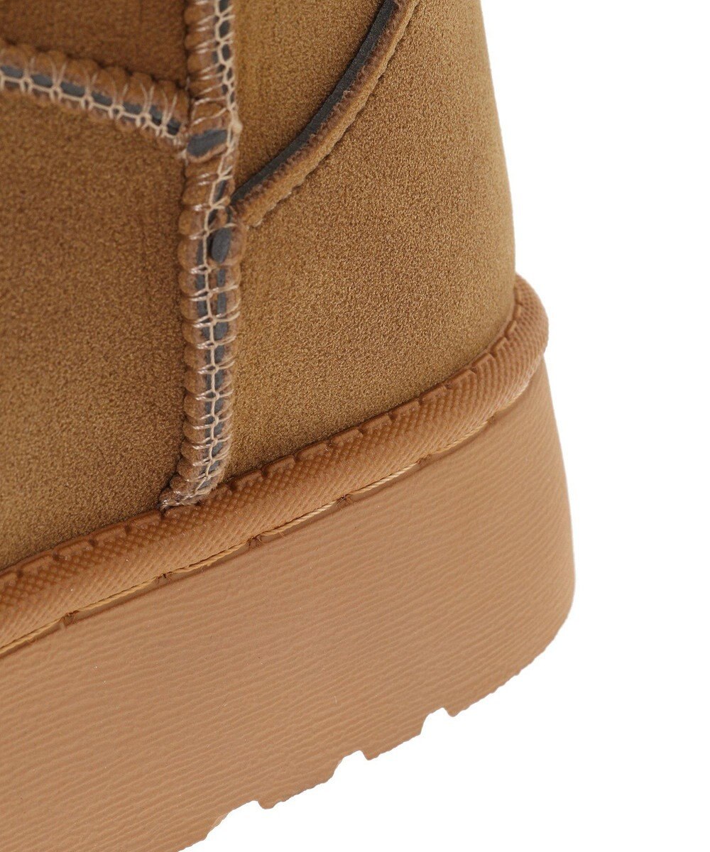 Green Parks ・minia フェイクムートンショートブーツ 