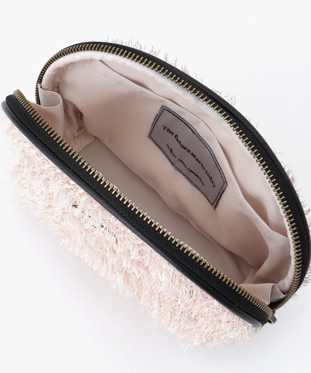 GRACE CONTINENTAL Fabricシェルポーチ-AW 