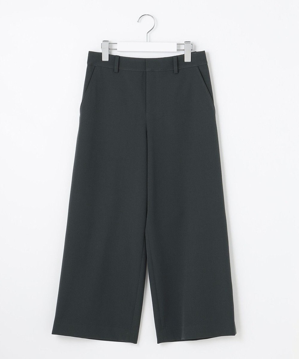 J.PRESS LADIES S 【洗える】アルガンシルク ワイドパンツ 