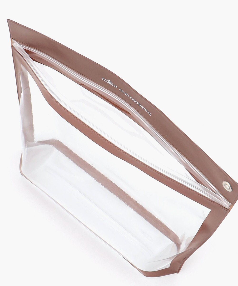 GRACE CONTINENTAL Fabricシェルポーチ-AW 