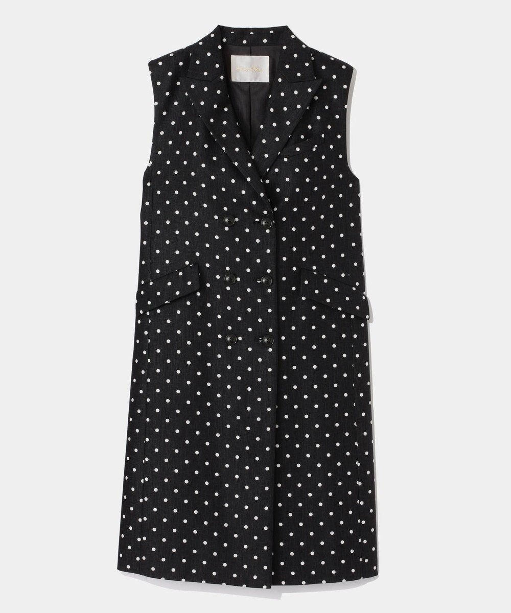 GRACE CONTINENTAL ドットジレドレス 