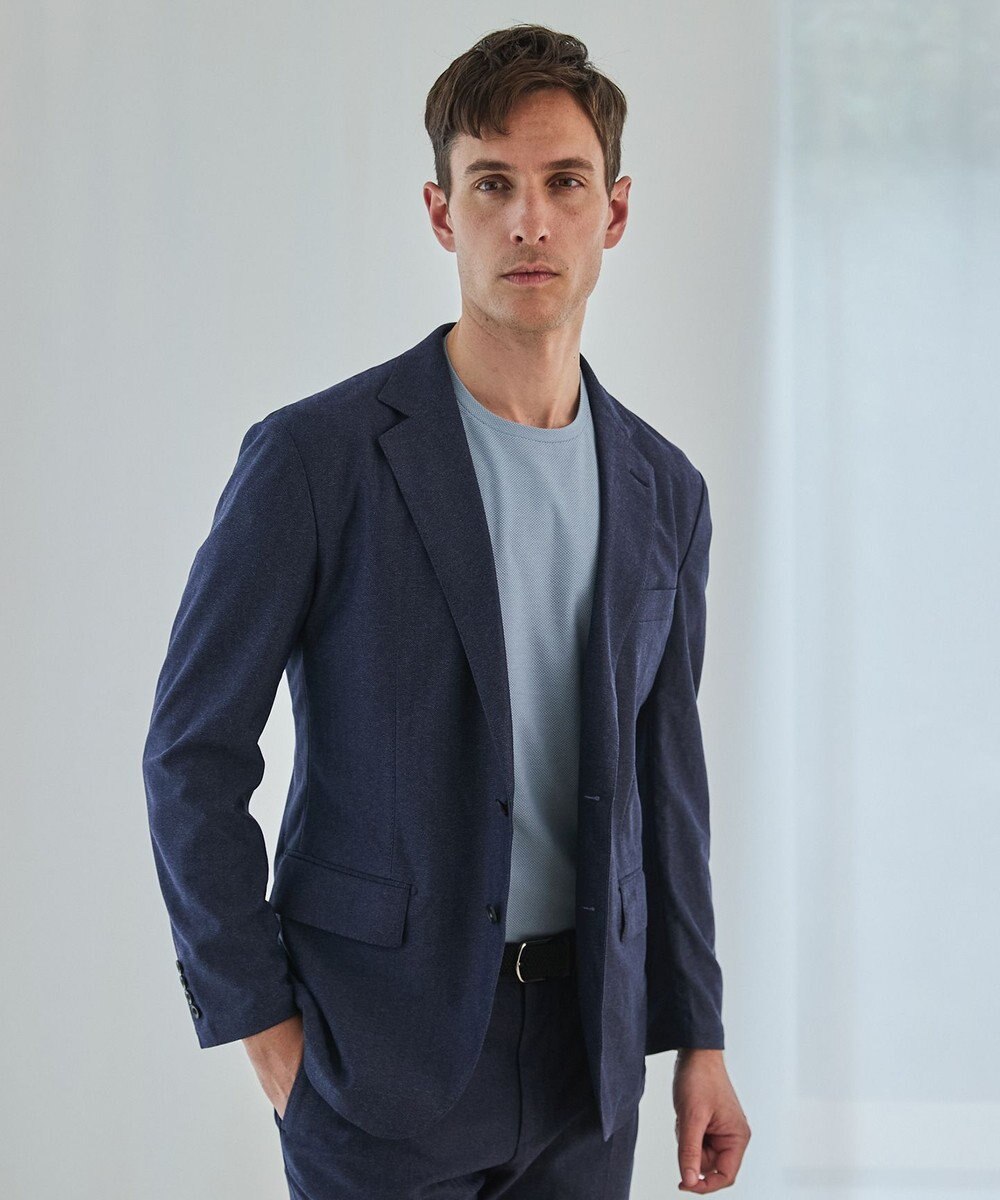 GOTAIRIKU セットアップ対応【カイテキ７機能】ドライジャージー ジャケット_ヘリンボーン柄(26年モデル) 