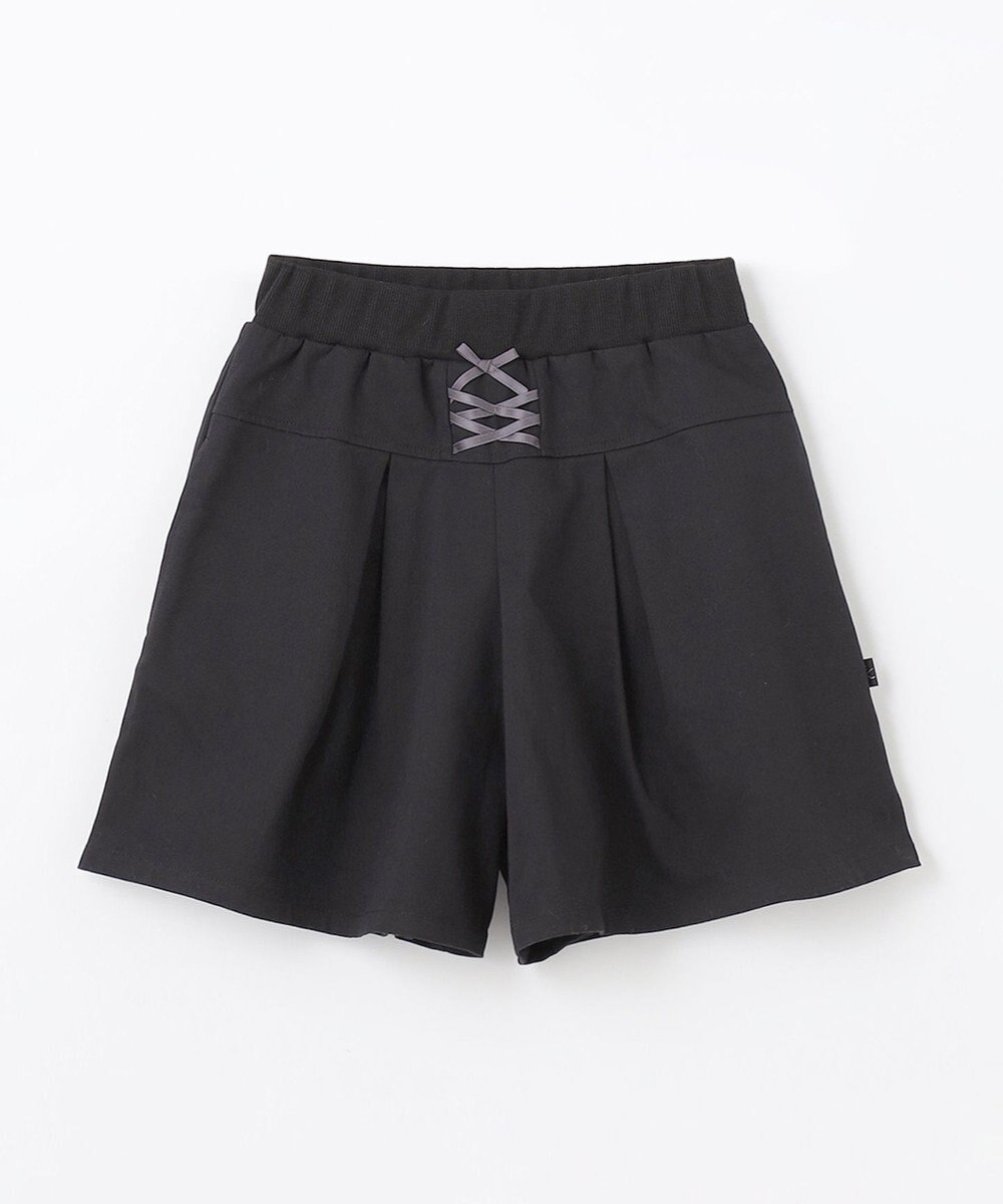 組曲 KIDS 【150-160㎝】レースアップ キュロット 