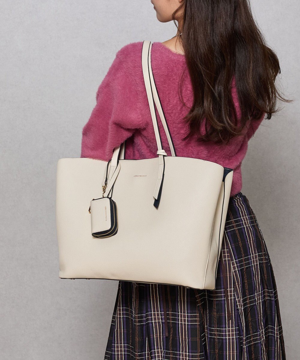style code 【MERCURYDUO/マーキュリーデュオ】ラージトート スマートショルダー WFキーケース　三点セット 