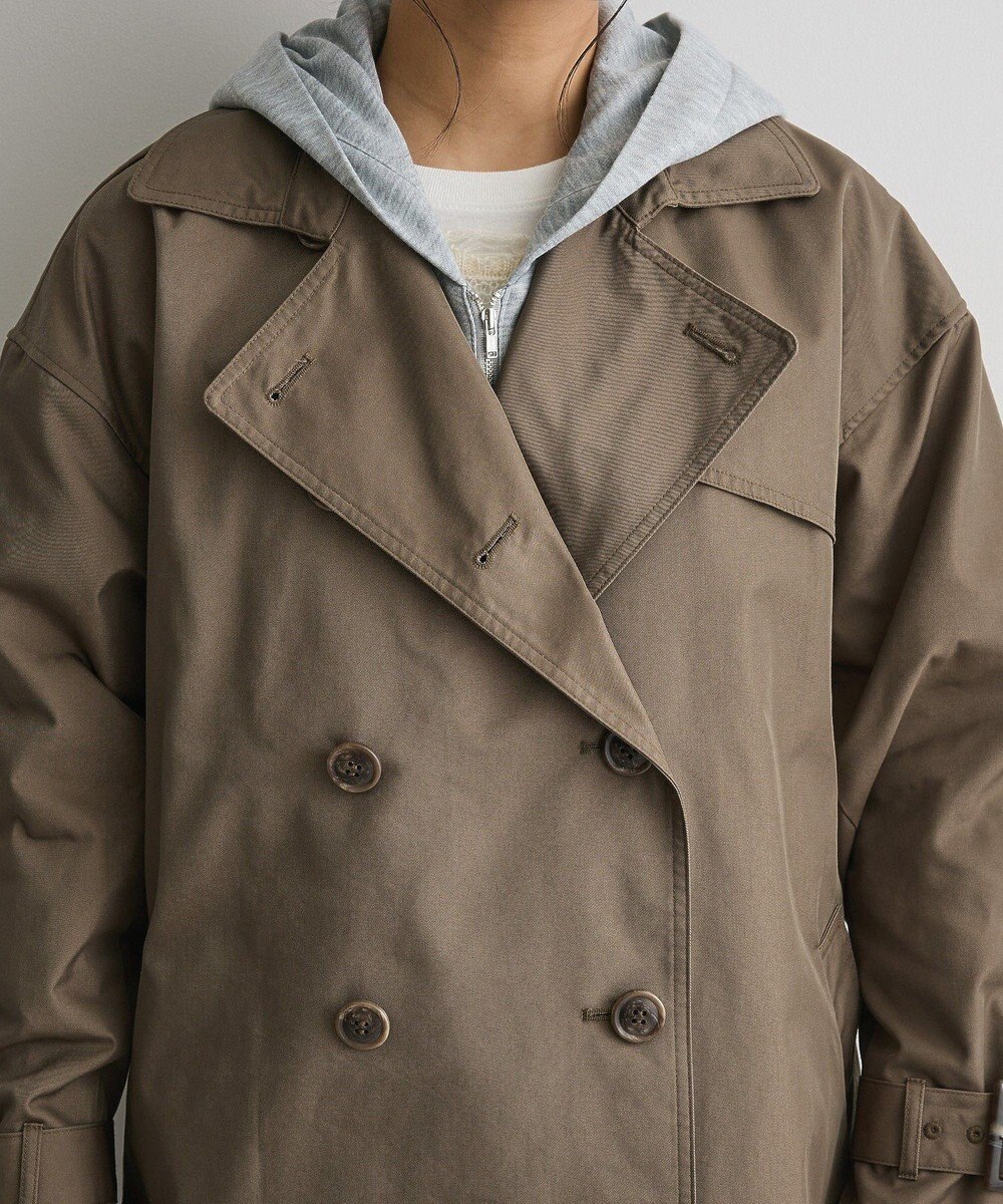 CRAFT STANDARD BOUTIQUE 2WAYフード取り外しトレンチコート 