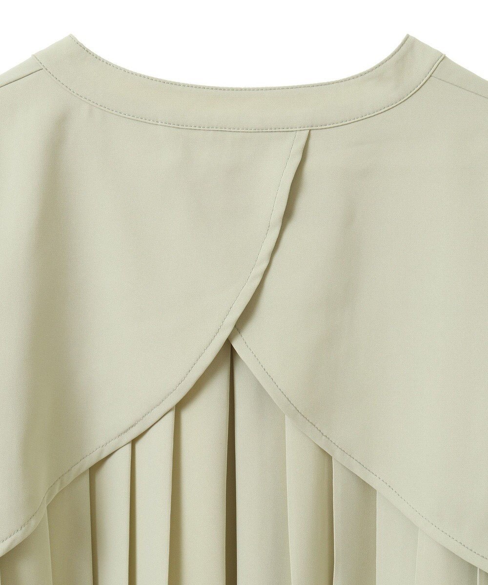 earth music&ecology バックプリーツブラウス 