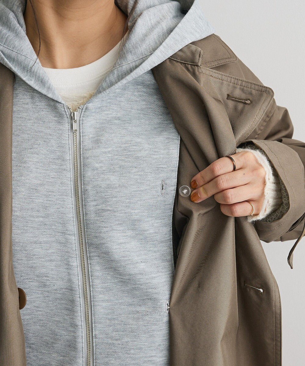 CRAFT STANDARD BOUTIQUE 2WAYフード取り外しトレンチコート 